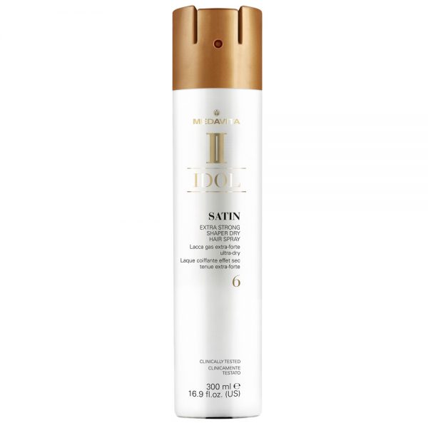 Лак за коса със силна фиксация SATIN IDOL MEDAVITA 300 ml.
